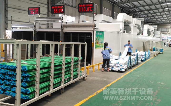 PPR管材消除硬力自动输送式天燃气隧道炉