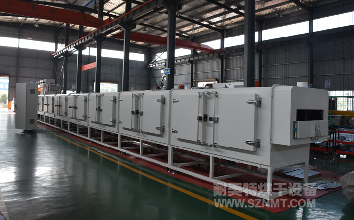 铝带油漆固化20米红外线隧道炉